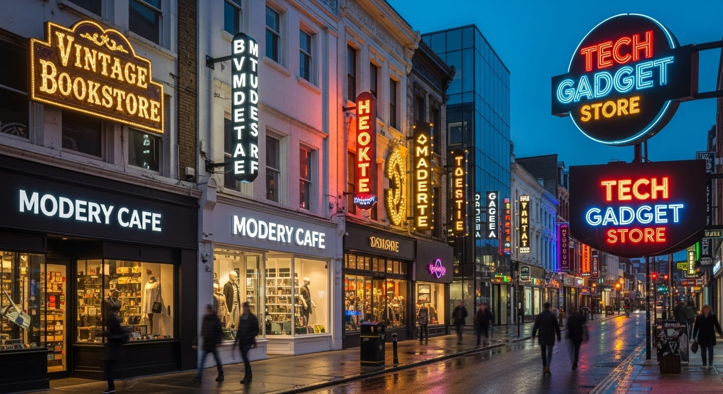 3D Illuminated Letter Signs