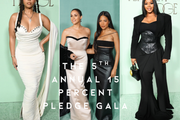 888 On The Scene At The 15 Percent Pledge Gala Tina Knowles And Meghan Markle In Harbison Claire Sulmers In Ant Lamourr And More 1