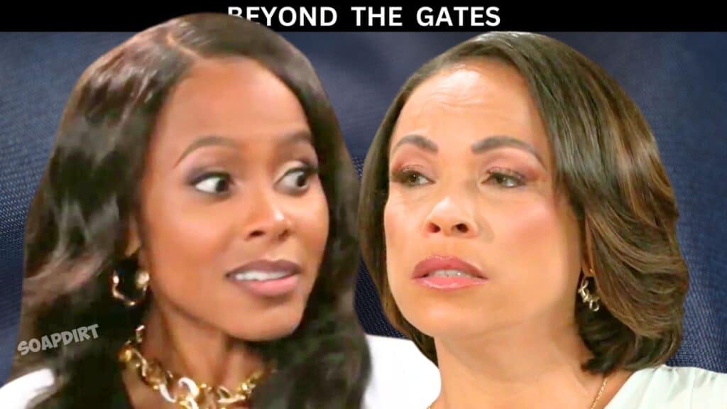 Beyond the Gates Spoilers: Hayley Lawson (Marquita Goings) - Nicole Dupree Richardson (Daphnee Duplaix)