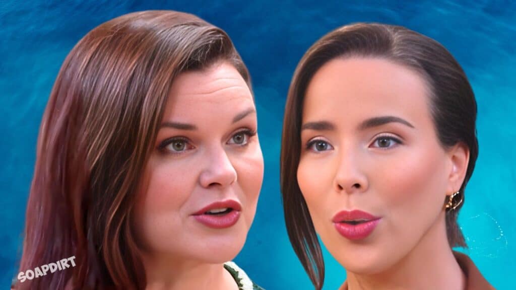 Bold and the Beautiful Spoiler: Katie Logan (Heather Tom) - Ivy Forrester (Ashleigh Brewer)