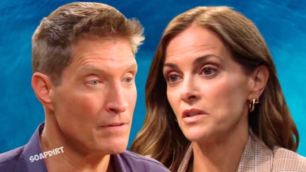 Bold and the Beautiful: Deacon Sharpe (Sean Kanan) - Taylor Hayes (Rebecca Budig)