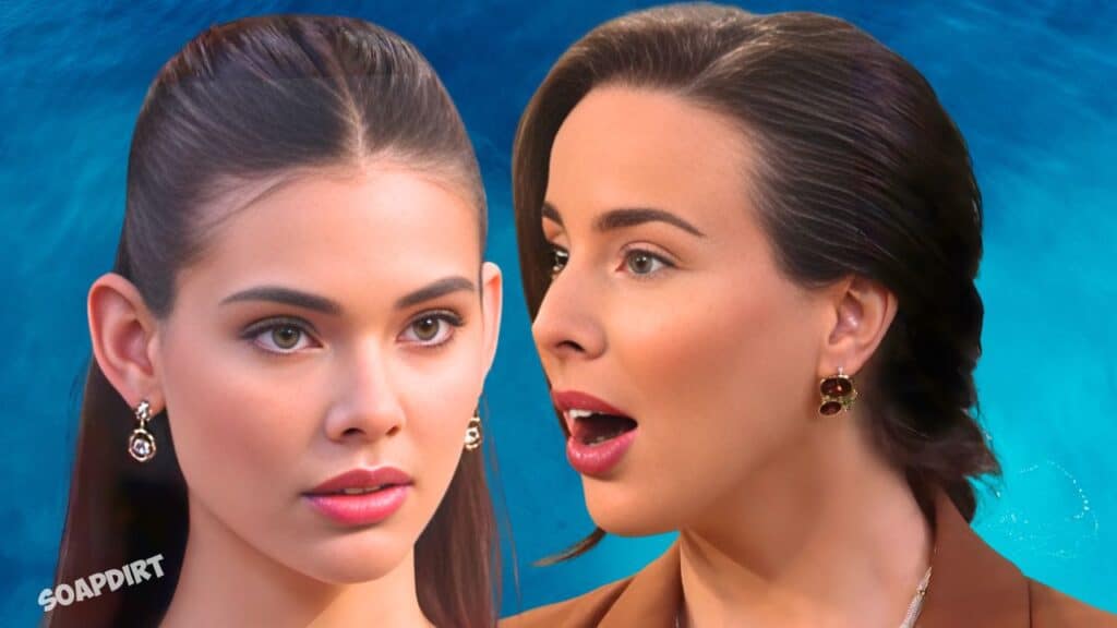 Bold and the Beautiful: Ivy Forrester (Ashleigh Brewer) - Electra Forrester (Laneya Grace)