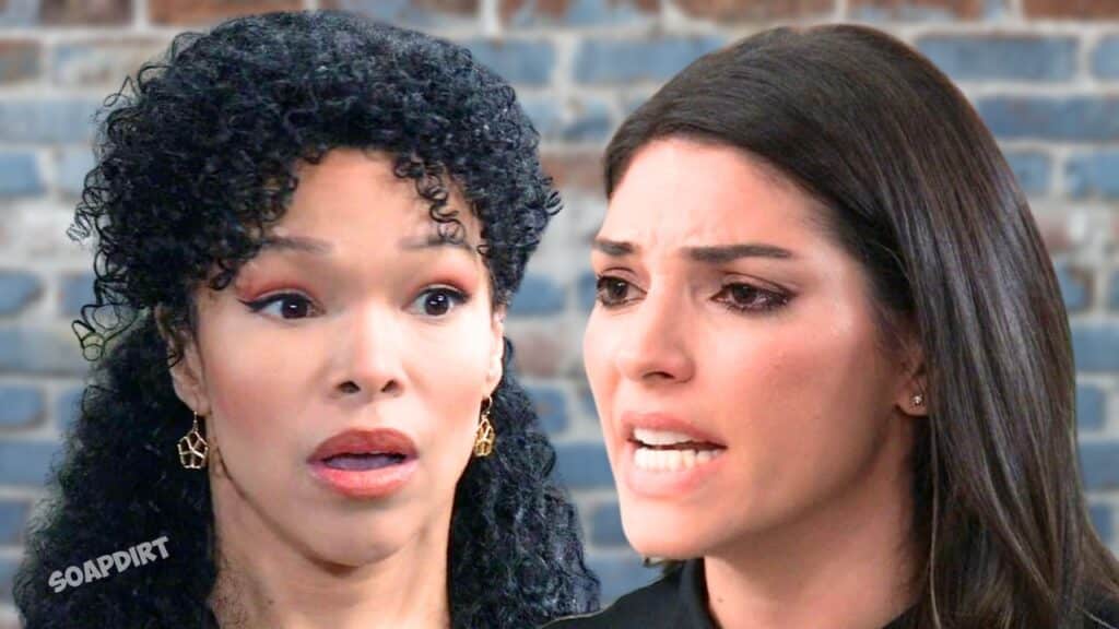 General Hospital Spoilers: Portia Robinson (Brook Kerr) - Brook Lynn Quartermaine (Amanda Setton)