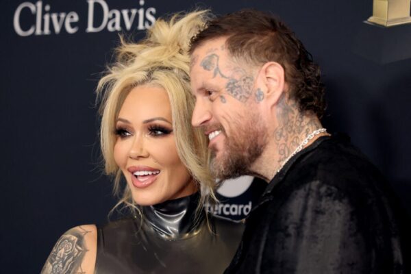 Bunnie Xo and Jelly Roll attend the 68th GRAMMY Awards Pre-GRAMMY Gala & GRAMMY Salute to Industry Icons Honoring Avery Lipman and Monte Lipman at The Beverly Hilton on January 31, 2026 in Beverly Hills, California.