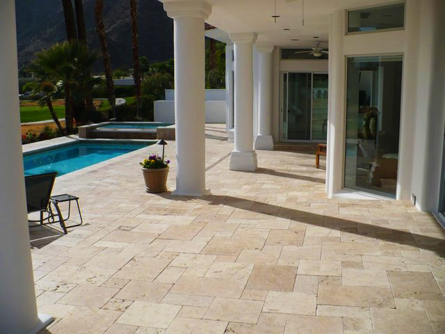 Outdoor Travertine Tiles