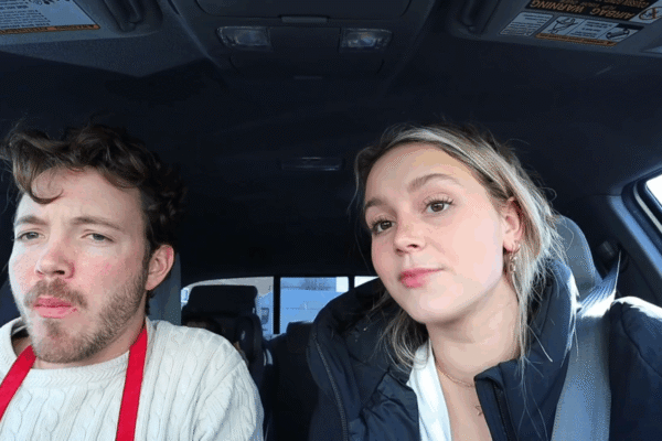 Mikayla Matthews and husband Jace Terry when she was 20.