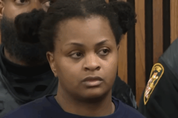 Aliyah Henderson in the courtroom.