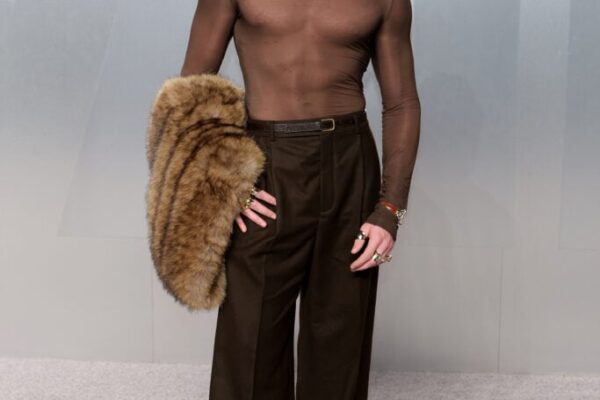 Connor Storrie in March 2026 at the Oscars.