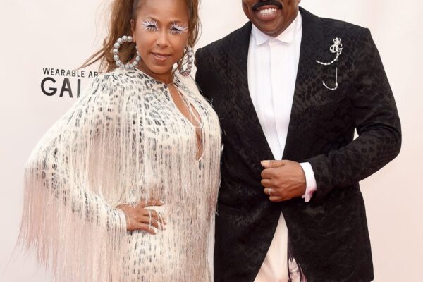 Steve Harvey and wife Marjorie Harvey in June of 2019.