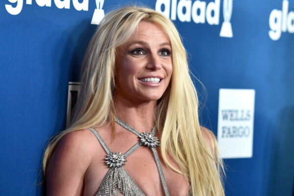Honoree Britney Spears attends the 29th Annual GLAAD Media Awards at The Beverly Hilton Hotel on April 12, 2018 in Beverly Hills, California.