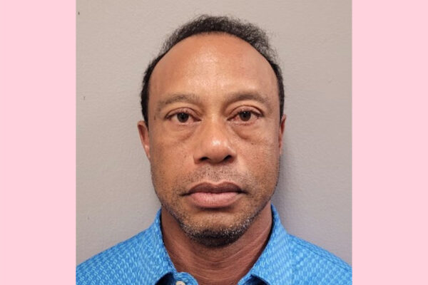 Tiger Woods mugshot after DUI arrest