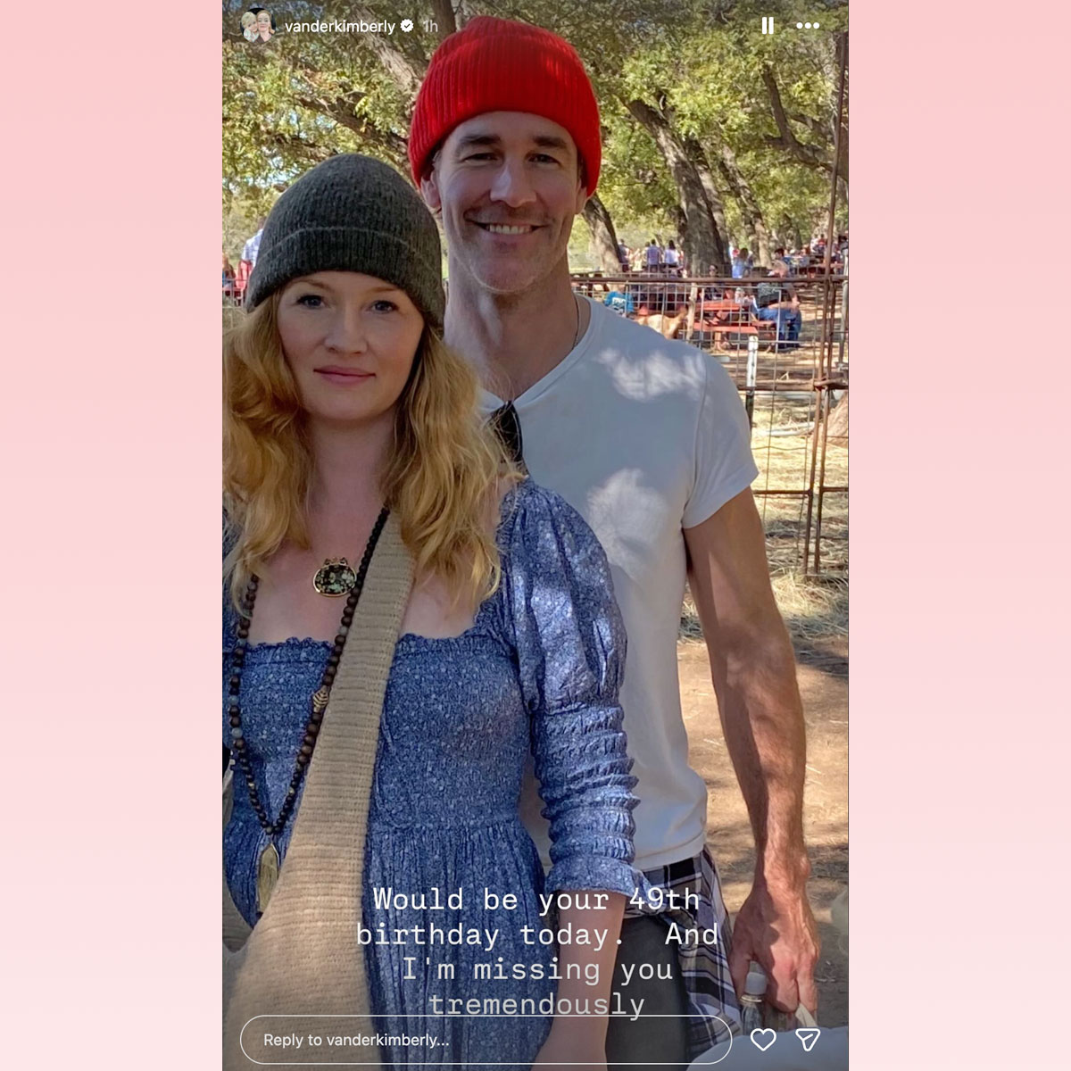 James Van Der Beek posthumous 49th birthday