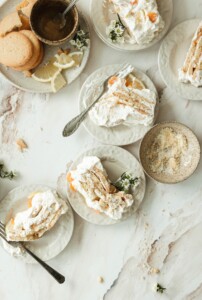 Lemon icebox cake spring recipe