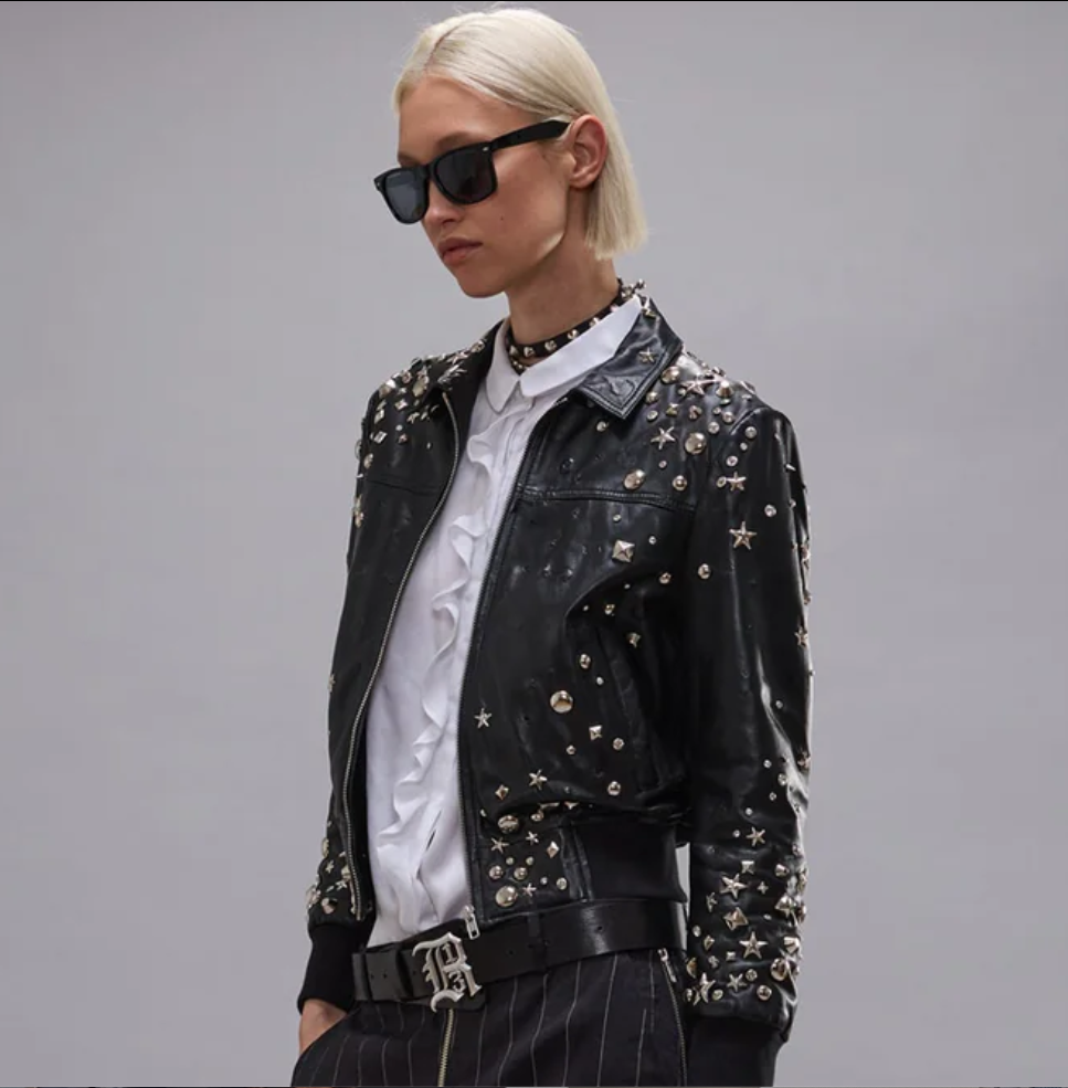 9 Pink In Black R13 And Willow Sage Hart In A Red House Of CB Dress At The Lost Boys Broadway Premiere