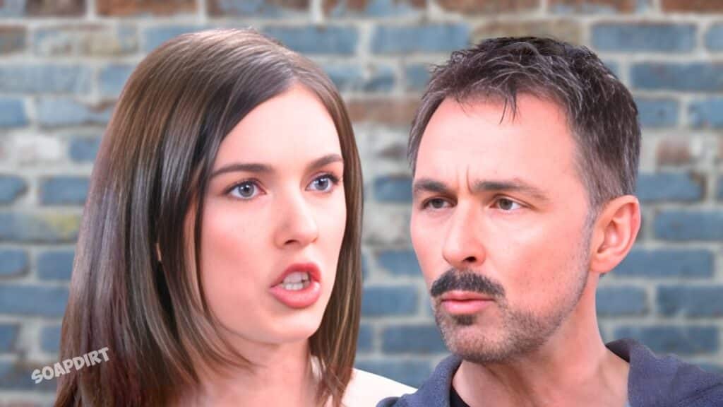General Hospital: Willow Corinthos (Katelyn MacMullen) - Valentin Cassadine (James Patrick Stuart)