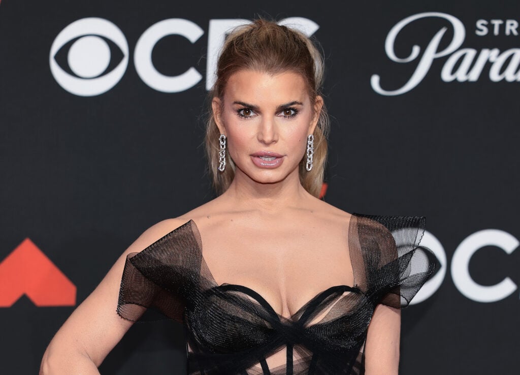 Jessica Simpson  attends the 2025 MTV Video Music Awards at UBS Arena on September 07, 2025 in Elmont, New York.