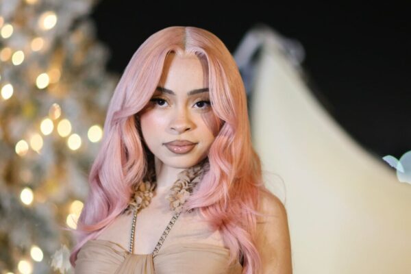 Ice Spice attends the Kate Spade New York and NYLON