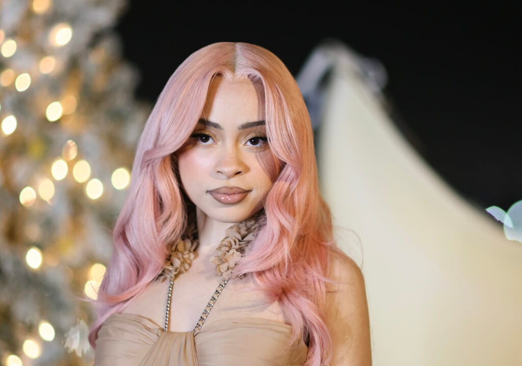 Ice Spice attends the Kate Spade New York and NYLON