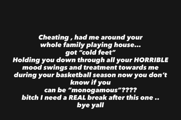Megan Thee Stallion accuses Klay Thompson of cheating