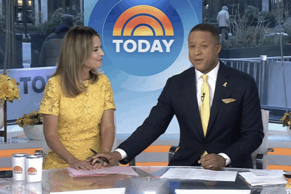Savannah Guthrie has returned to Studio 1A two months after her mother