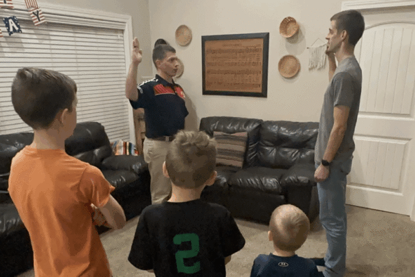 Derick Dillard has officially joined the Marine Corps.