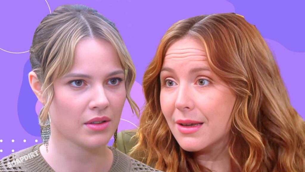 Young and the Restless: Tessa Porter (Cait Fairbanks) - Mariah Copeland (Camryn Grimes)