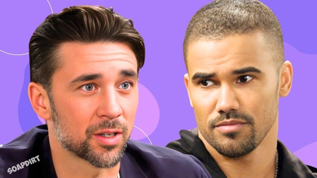 Young and the Restless: Malcolm Winters (Shemar Moore) - Cane Ashby (Daniel Goddard)