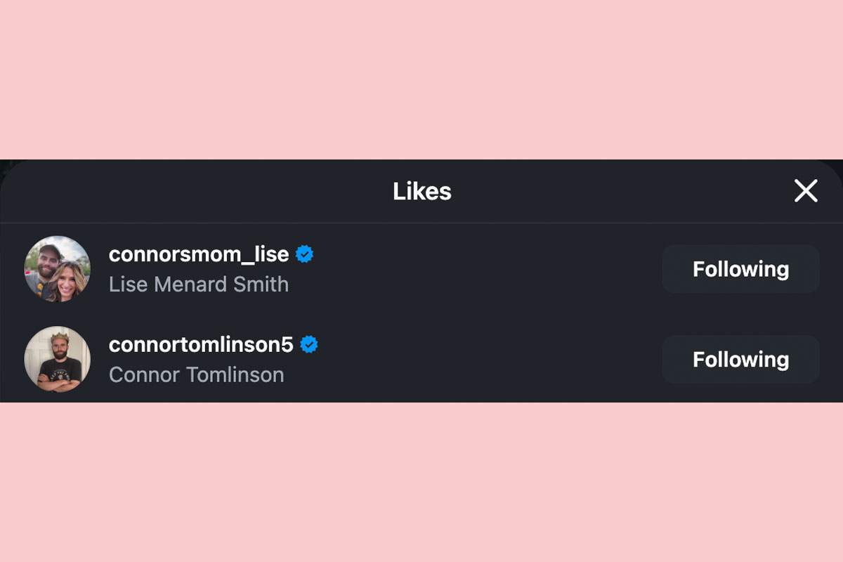 Connor & mom Lise like Georgie