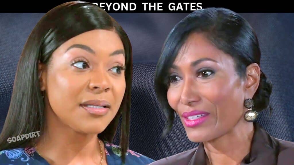 Beyond the Gates Spoilers: Shanice Johnson (Ernestine Johnson)- Dana