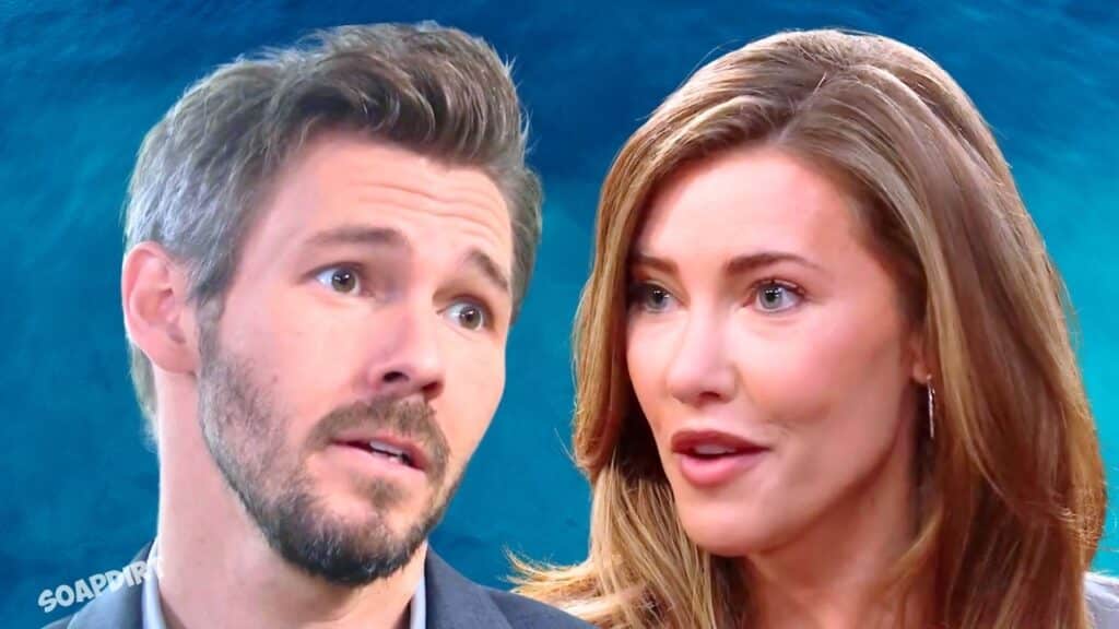 Bold and the Beautiful Spoilers: Steffy Forrester (Jacqueline MacInnes Wood) - Liam Spencer (Scott Clifton)