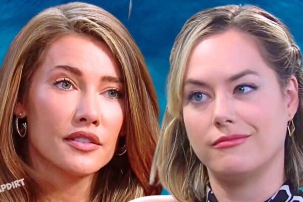 Bold and the Beautiful: Steffy Forrester (Jacqueline MacInnes Wood) - Hope Logan (Annika Noelle)