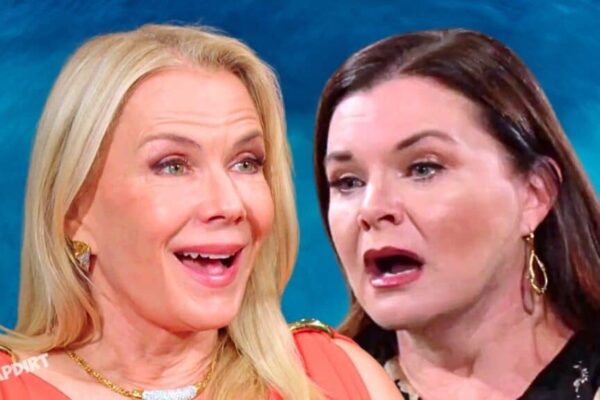 Bold and the Beautiful: Brooke Logan (Katherine Kelly Lang) - Katie Logan (Heather Tom)