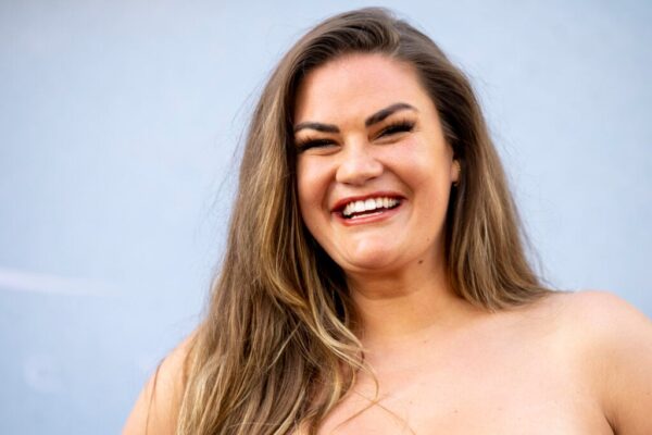 Brittany Cartwright attends the Los Angeles premiere of Focus Features