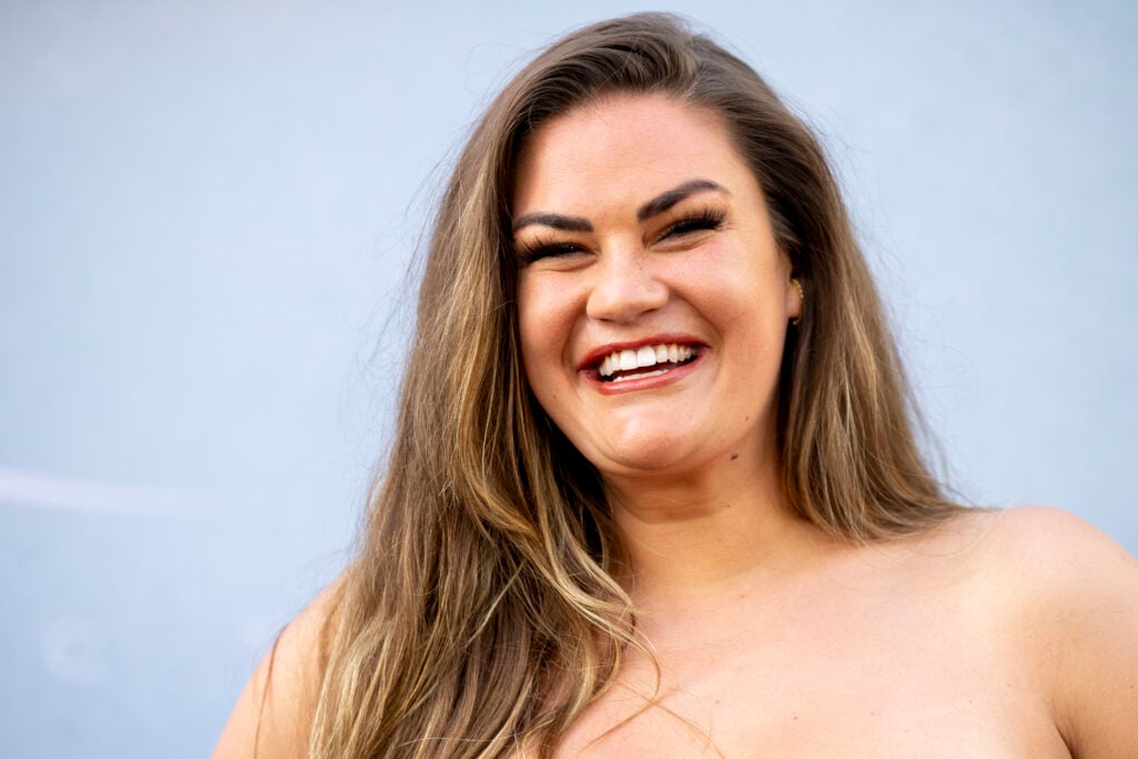 Brittany Cartwright attends the Los Angeles premiere of Focus Features