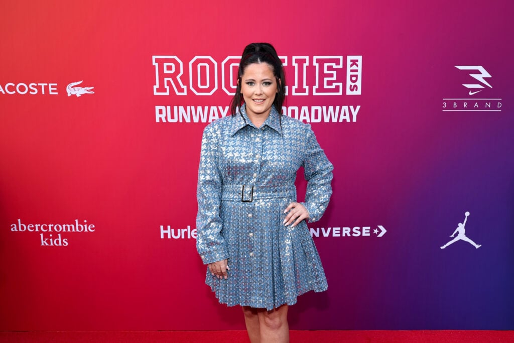 Jenelle Evans attends the Haddad Fashion Show at Macy