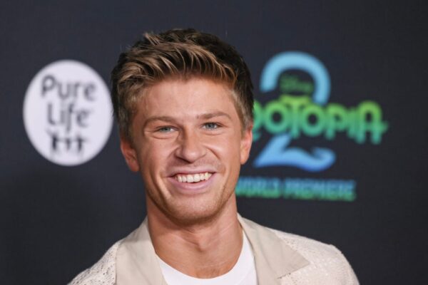 Robert Irwin attends the premiere of Walt Disney Studios