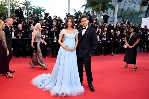 Barbara Palvin and Dylan Sprouse attend the