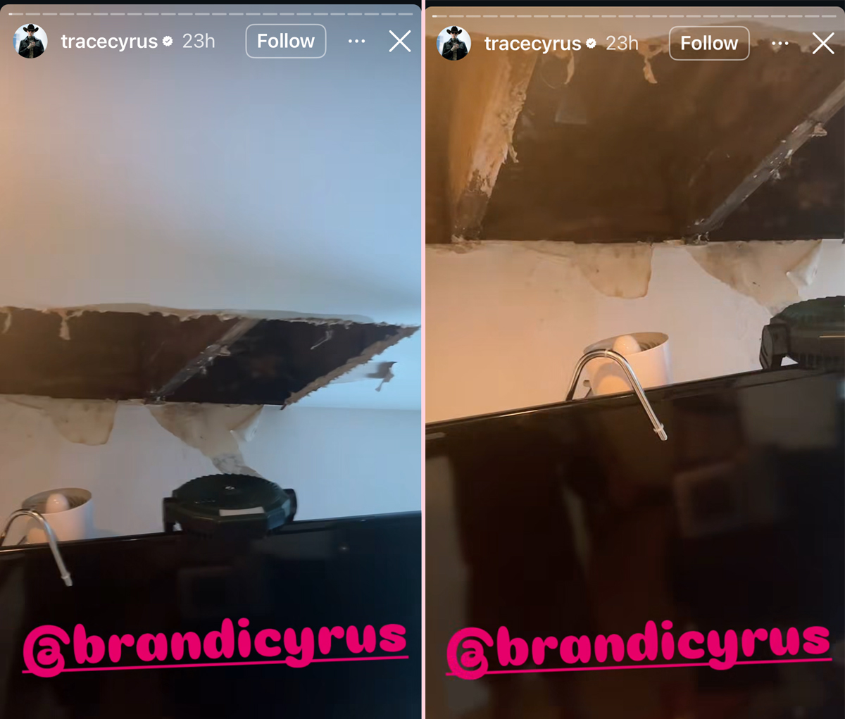 New Cyrus Feud! Trace SLAMS Sister Brandi For Renting Him