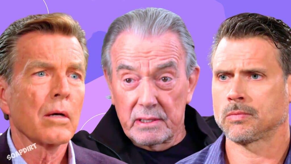 Young and the Restless: Nick Newman (Joshua Morrow) - Jack Abbott (Peter Bergman) - Victor Newman (Eric Braeden)