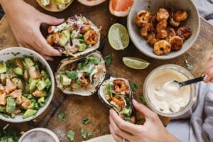 Shrimp tacos Memorial day recipes