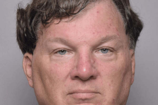 This is the mugshot of Rex Heuermann, who has now been convicted of and sentenced for a string of murders in the Gilgo Beach area.