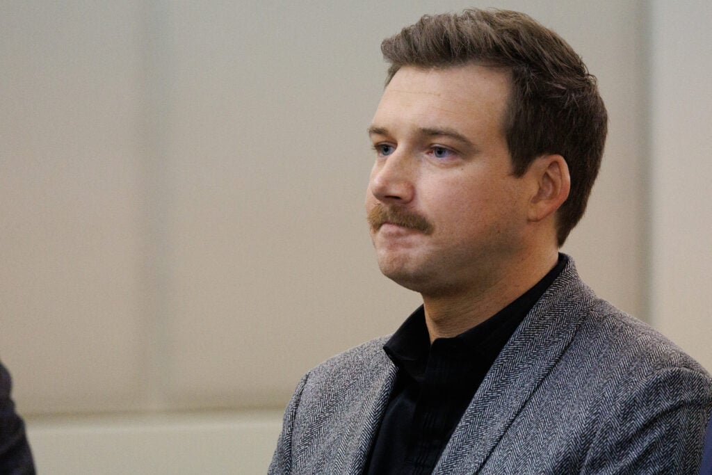 Morgan Wallen in court.