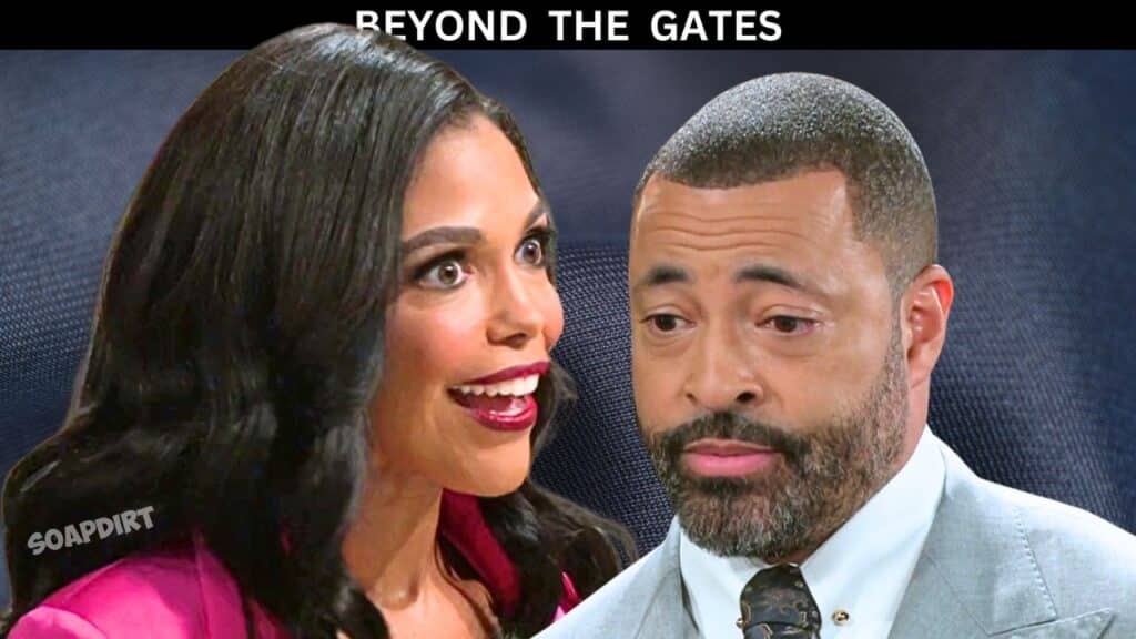 Beyond the Gates Spoilers: Dani Dupree (Karla Mosley) - Bill Hamilton (Timon Kyle Durrett)