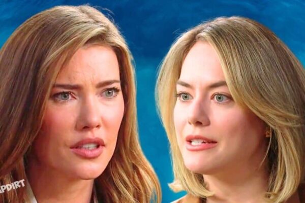 Bold and the Beautiful: Hope Logan (Annika Noelle) - Steffy Forrester (Jacqueline MacInnes Wood)