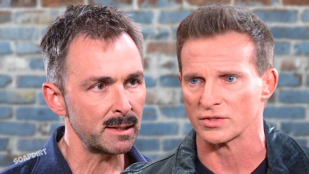 General Hospital: Valentin Cassadine (James Patrick Stuart) - Jason Morgan (Steve Burton)