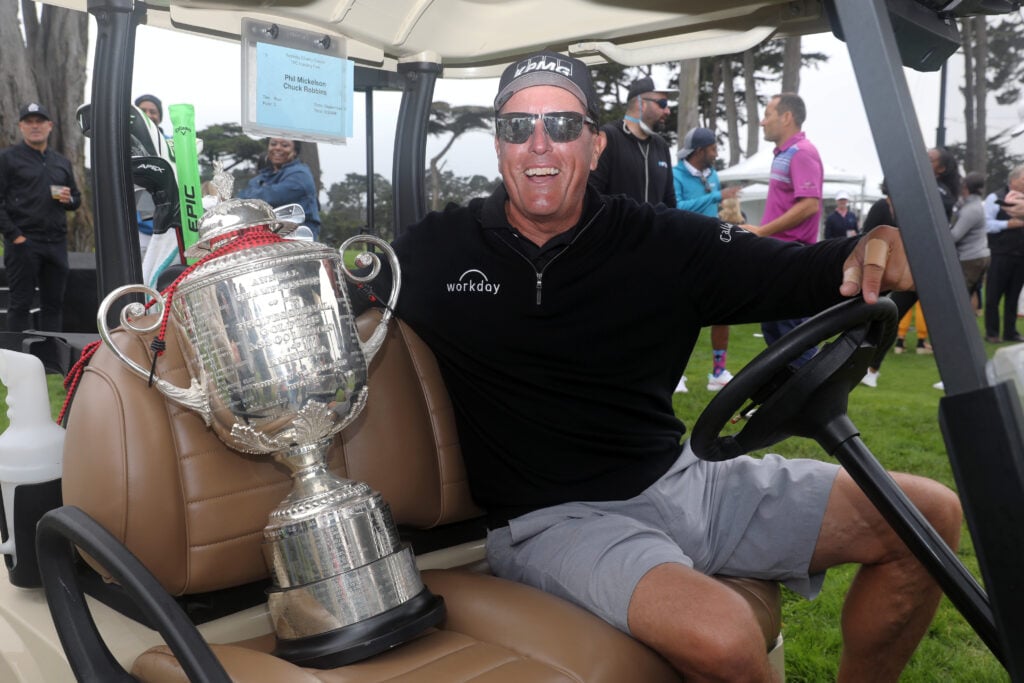 Phil Mickelson attends The Workday Charity Classic, hosted by Stephen and Ayesha Curry