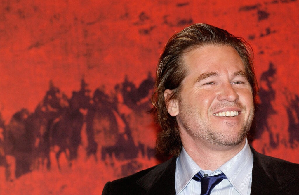 Actor Val Kilmer poses at a photocall to promote their new film