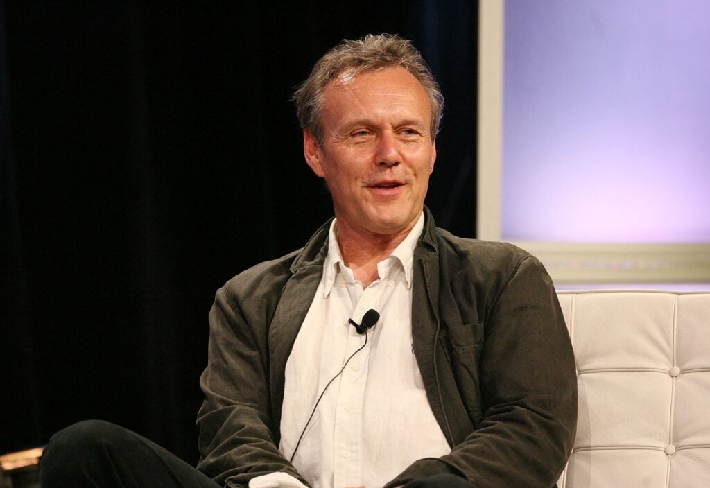 Actor Anthony Head speaks for the BBC portion of the Television Critics Association Press Tour at the Beverly Hilton Hotel on July 13, 2007 in Beverly Hills, California.