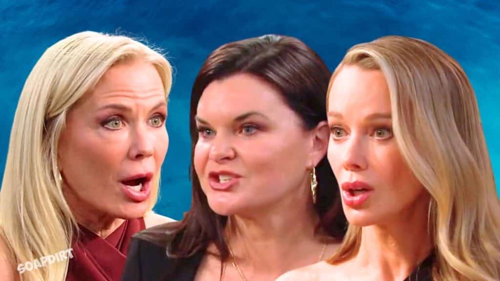 Bold and the Beautiful Spoilers: Brooke Logan (Katherine Kelly Lang) - Katie Logan (Heather Tom) - Donna Logan (Jennifer Gareis)