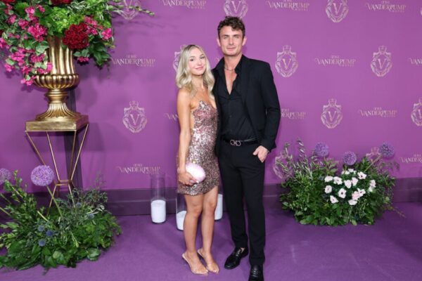 James Kennedy and his pregnant, much younger girlfriend (now fiancee) Jordan Meyers in June 2026.